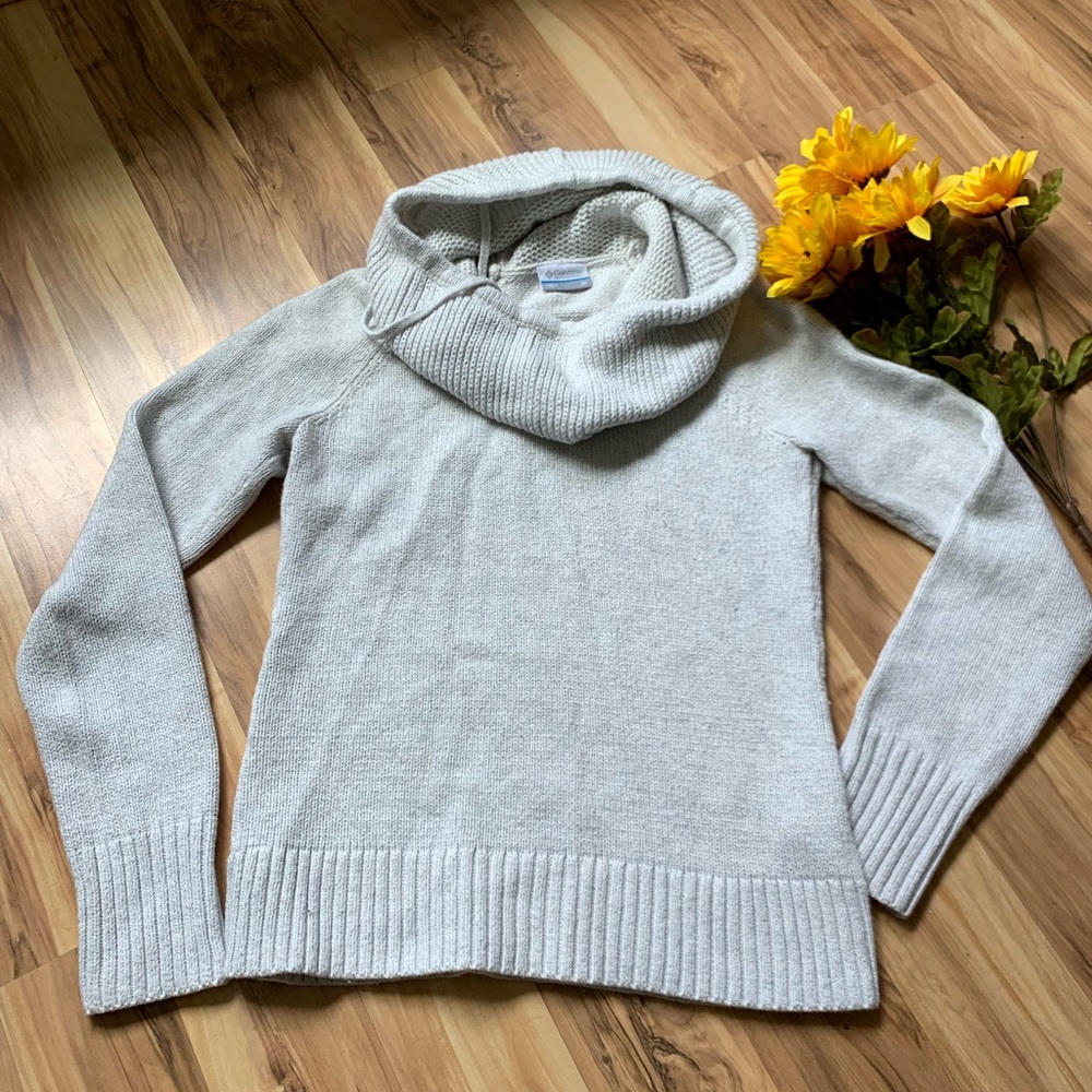 Columbia cowl neck sweater size XS